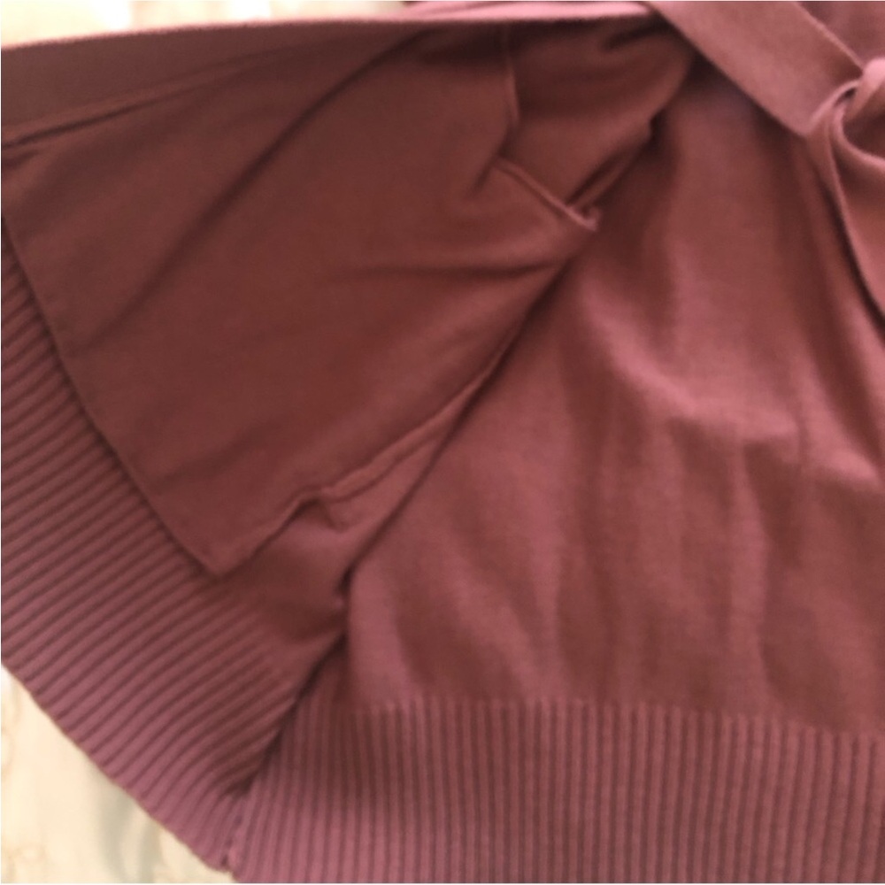 Express Belted wrap Cardigan Basic Lightweight Op… - image 5